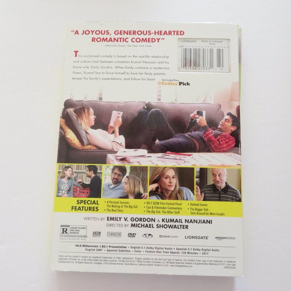 The Big Sick - DVD, NWT - Picture 2 of 2